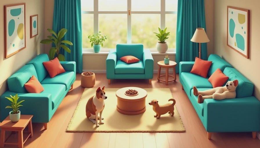 Visual context for multi-pet household