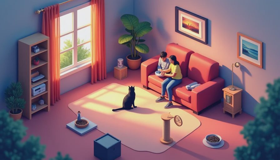 Visual context for pet behavior insights