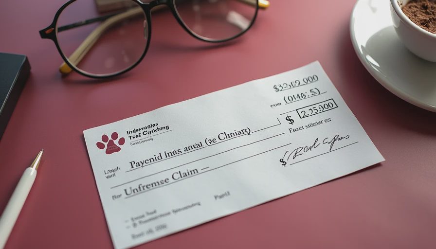 Visual context for pet insurance that paid out